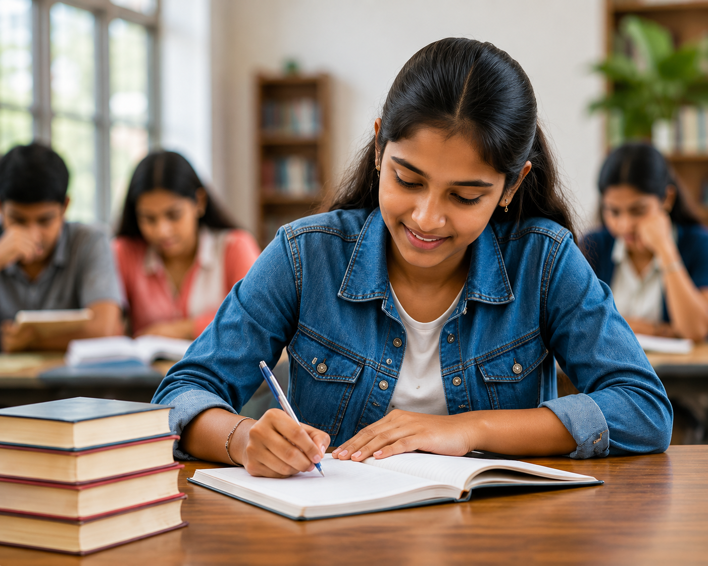 Students learning